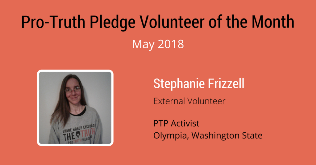 PTP Volunteer of the Month 2018-5